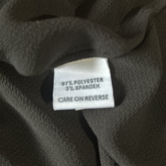 Calvin Klein deep V neck blouse - Picture 6 of 8